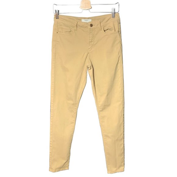 Forever 21  Chino Pants Solid Tan Size 26 - Picture 1 of 6